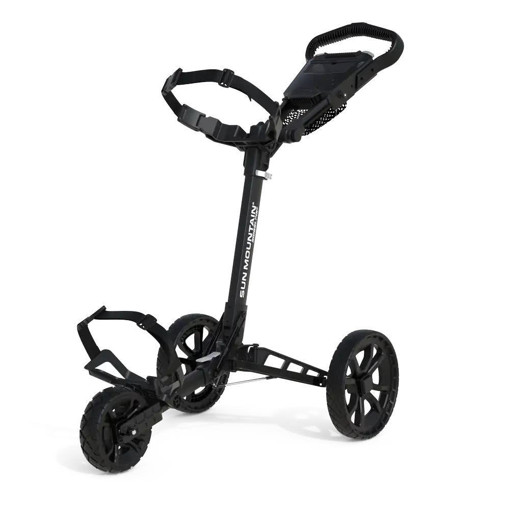 Sun Mountain Ridgeline 3 Manuell Golftrolley, schwarz