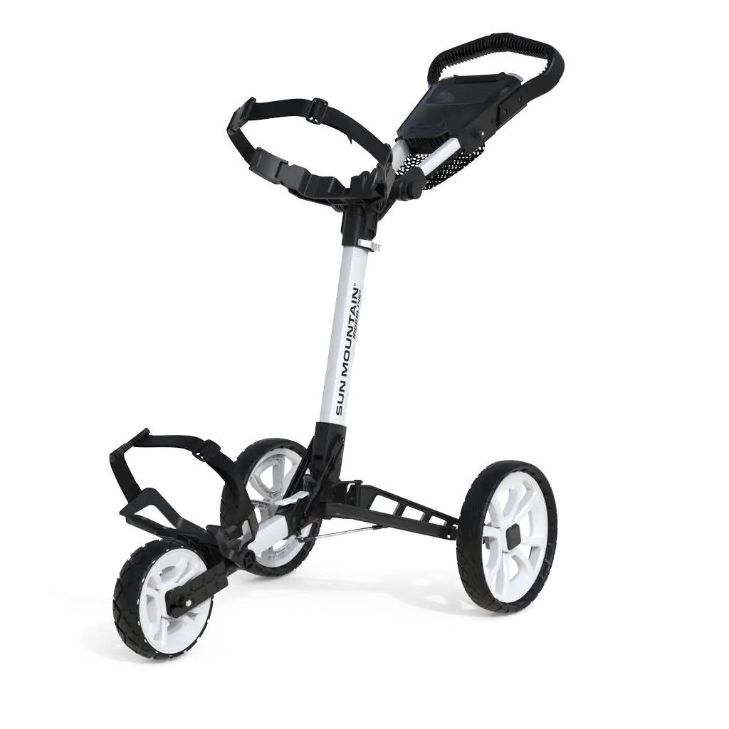 Sun Mountain Ridgeline 3 Manuell Golftrolley, weiss