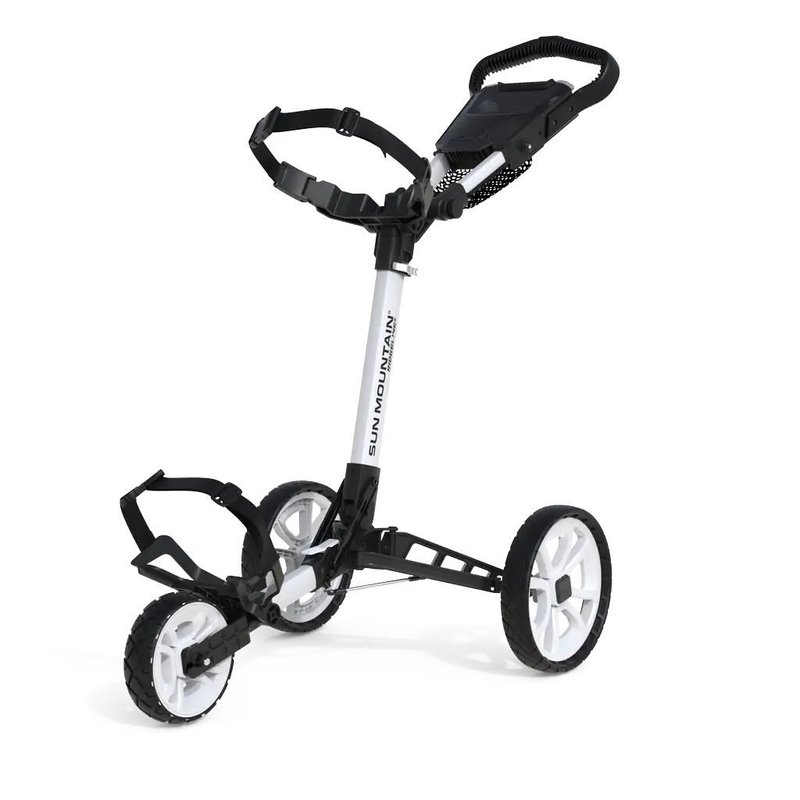 Sun Mountain Ridgeline 3 Manuell Golftrolley, weiss