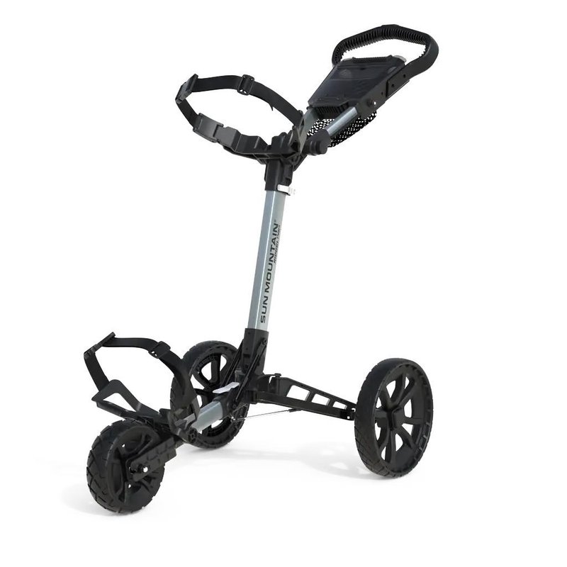 Sun Mountain Ridgeline 3 Manuell Golftrolley, silber