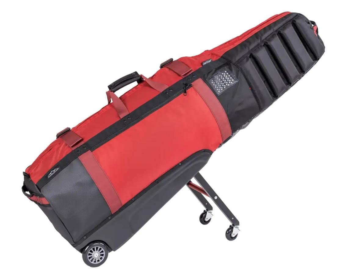 Sun Mountain Club Glider Meridian Travelcover, schwarz/rot