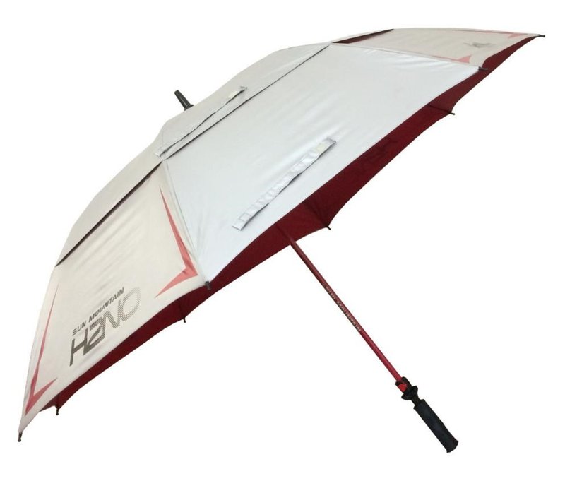 Sun Mountain Chrome UV Regenschirm 68", red