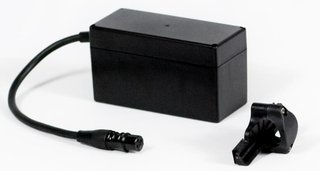 Davies Caddy Lithium Akku (9Ah, Vorderachshalterung) Trolley-Zubehör, schwarz