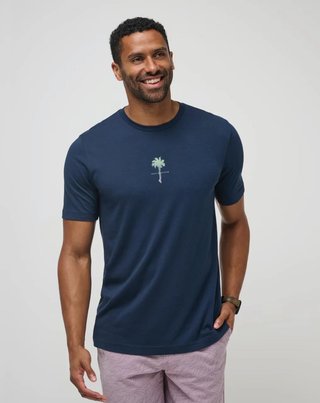 Travis Mathew With The Dawn Herren T-Shirt, Total Eclipse