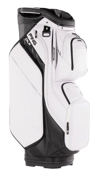 Ping DLX Cartbag, weiss