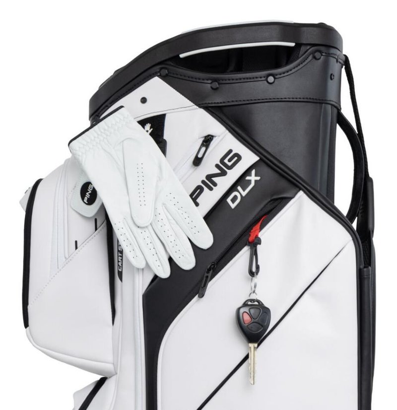 Ping DLX Cartbag, weiss