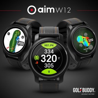 Golf Buddy aim W12 GPS Golffuhr