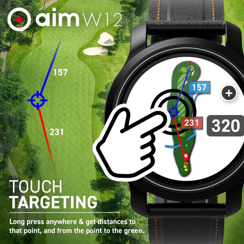 Golf Buddy aim W12 GPS Golffuhr