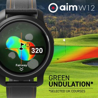 Golf Buddy aim W12 GPS Golffuhr