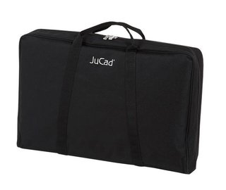 JuCad Carbon Verde Rosé Manuell Golftrolley + Tragetasche