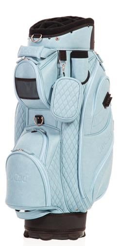 JuCad Style Cartbag, bright blue/leather optic