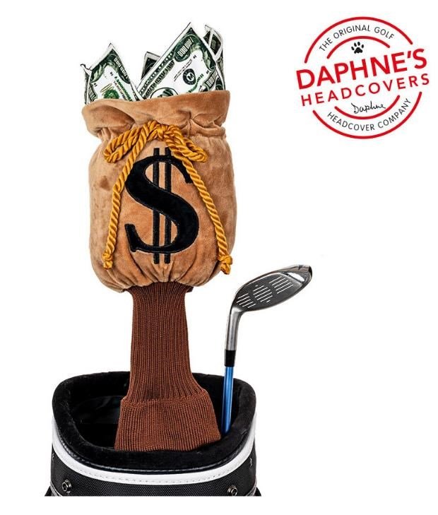 Daphne Dolphin Driver Headcovers, Money Bag