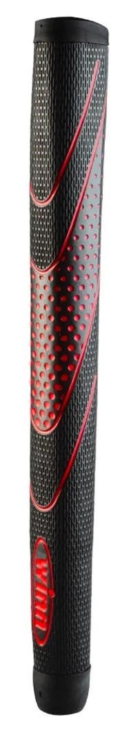 Winn Excel 2024 Medallist Pistol Putter Grip, schwarz/rot