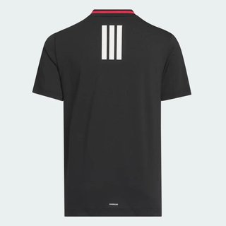 Adidas Sport Collar Boys Jungen Polo, schwarz