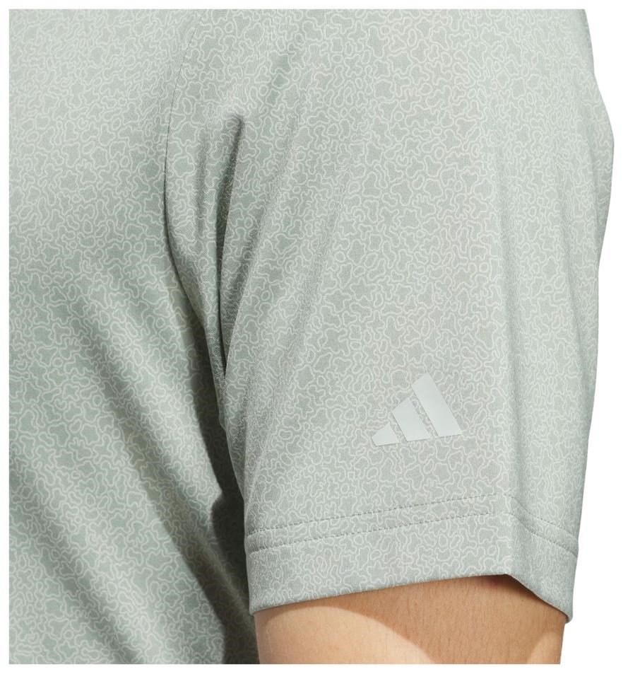 Adidas Ultimate365 Mini Bunker Herren Poloshirt, silver green