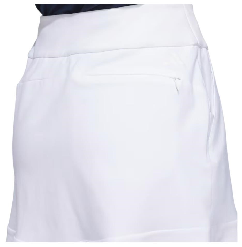 Adidas Ultimate365 Frilled Golfrock, weiss