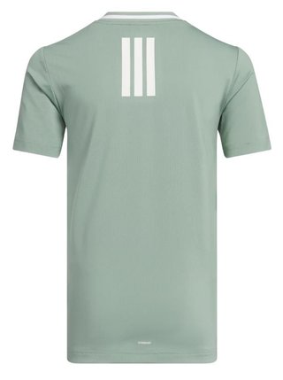 Adidas Collar Junior Poloshirt, silver green