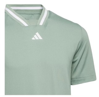 Adidas Collar Junior Poloshirt, silver green