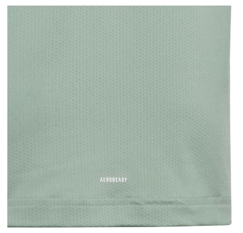 Adidas Collar Junior Poloshirt, silver green