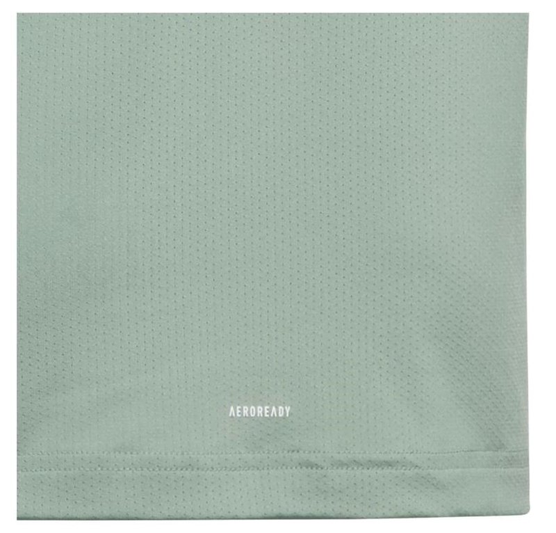 Adidas Collar Junior Poloshirt, silver green