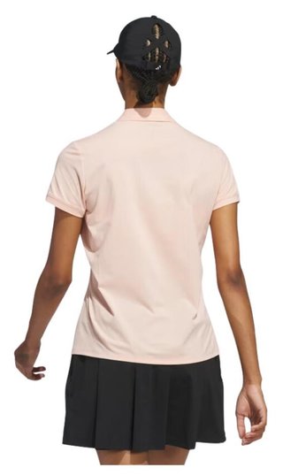 Adidas Ultimate365 Tour Twistknit Damen Poloshirt, powder coral