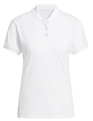 Adidas Ultimate365 Diamond Jacquard Damen Poloshirt, weiss