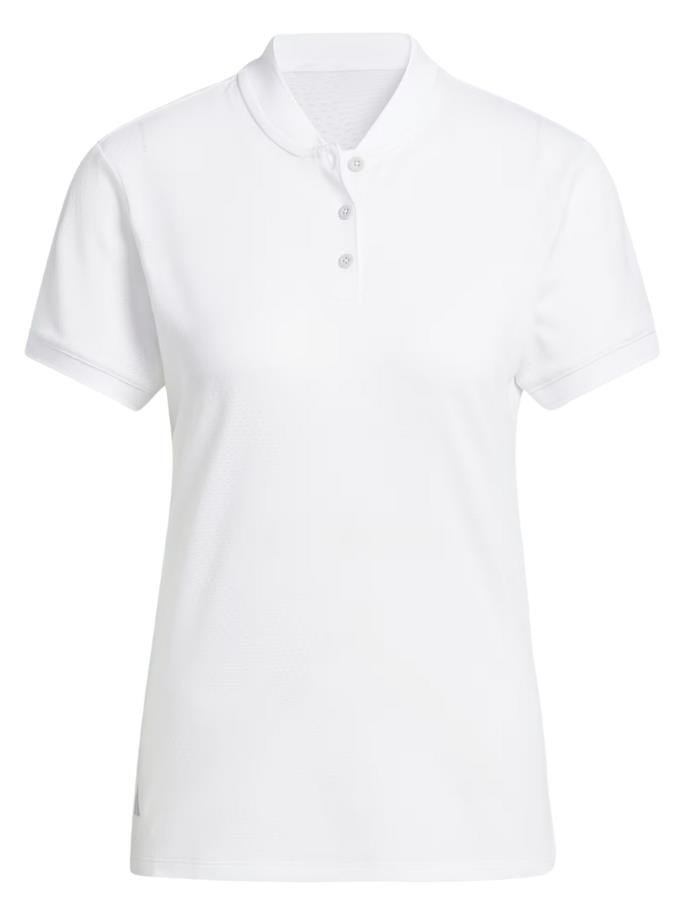 Adidas Ultimate365 Diamond Jacquard Damen Poloshirt, weiss