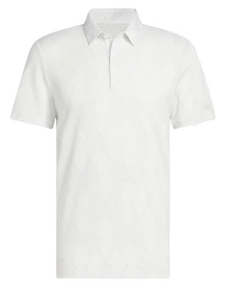 Adidas Ultimate365 Micro Texture Herren Poloshirt, weiss