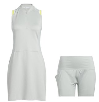 Adidas Ultimate365 Racerback Damen Golfkleid, wonder silver