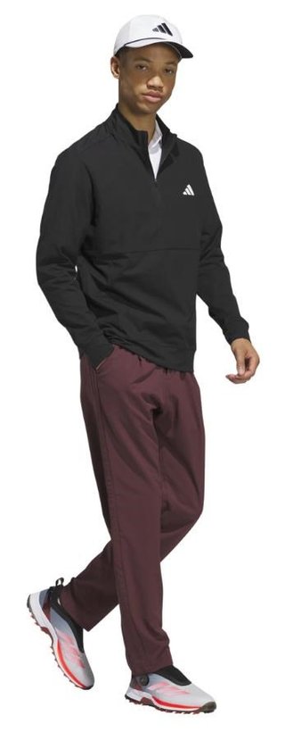 Adidas Tour 1/4-zip Herren Sweatshirt, schwarz