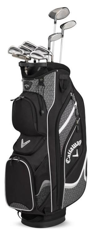 Callaway Solaire 10PC Damen Golfset, schwarz