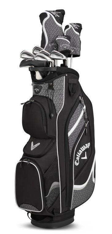 Callaway Solaire 10PC Damen Golfset, schwarz