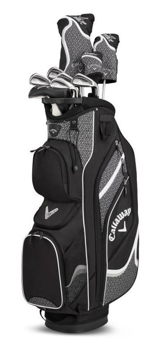 Callaway Solaire 10PC Damen Golfset, schwarz