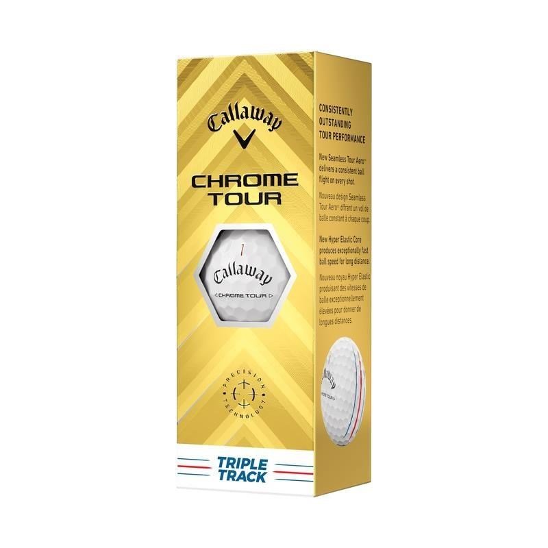 Callaway Chrome Tour Triple Track Golfbälle 2024 (4 Dutzend, 48 Bälle)