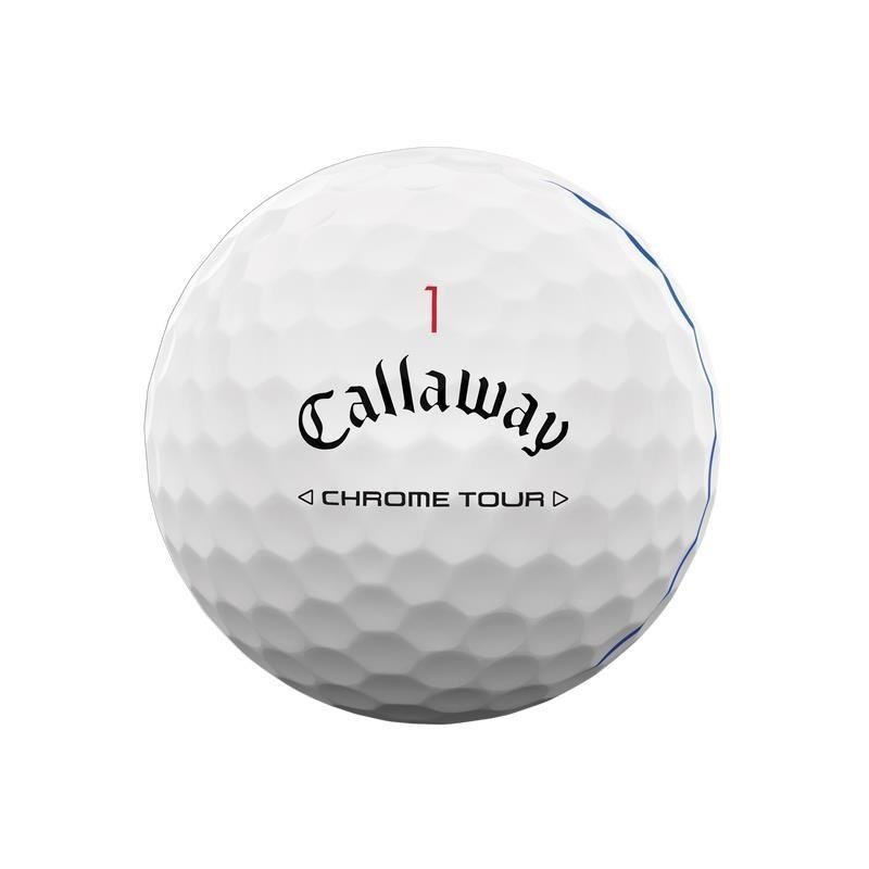 Callaway Chrome Tour Triple Track Golfbälle 2024 (4 Dutzend, 48 Bälle)