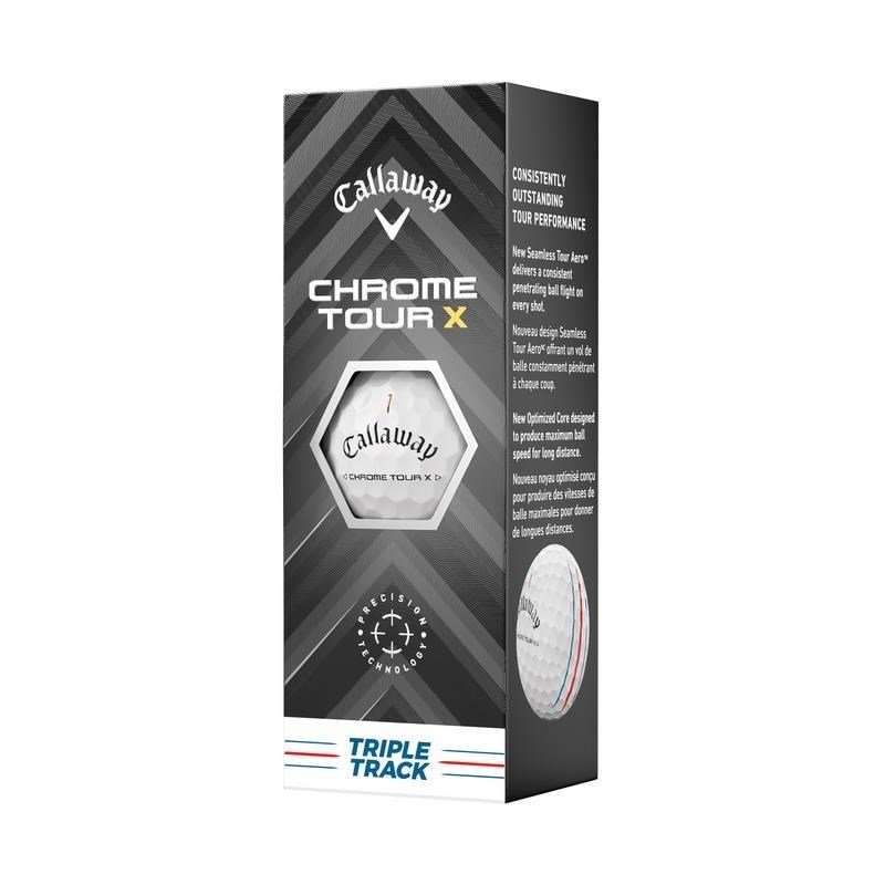 Callaway Chrome Tour X Triple Track Golfbälle 2024 (48 Bälle, 4 Dutzend)