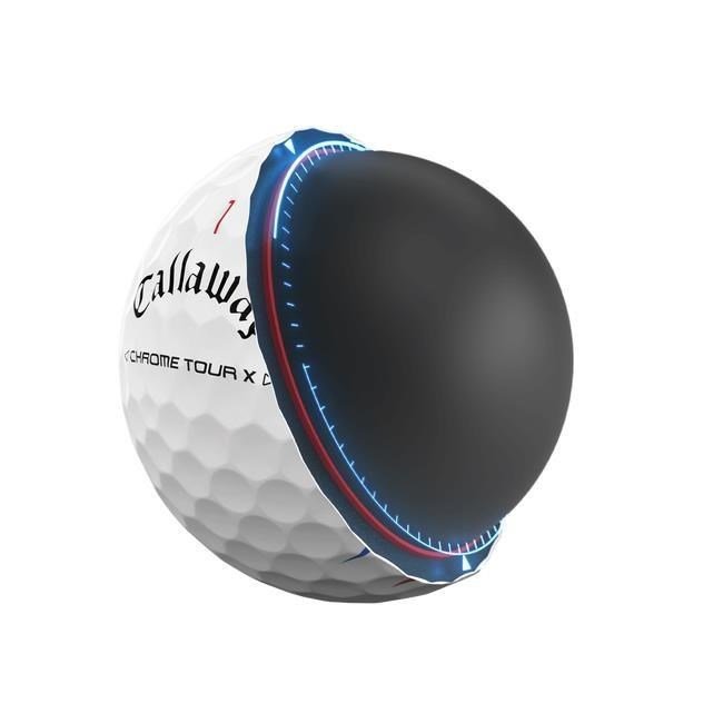 Callaway Chrome Tour X Triple Track Golfbälle 2024 (48 Bälle, 4 Dutzend)