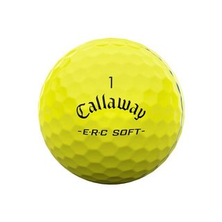 Callaway ERC Soft Triple Track Golfbälle, gelb
