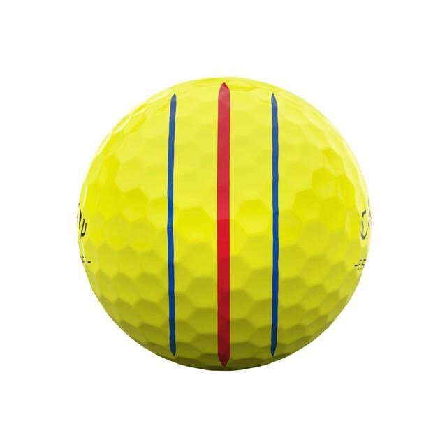 Callaway ERC Soft Triple Track Golfbälle, gelb