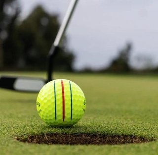 Callaway ERC Soft Triple Track Golfbälle, gelb