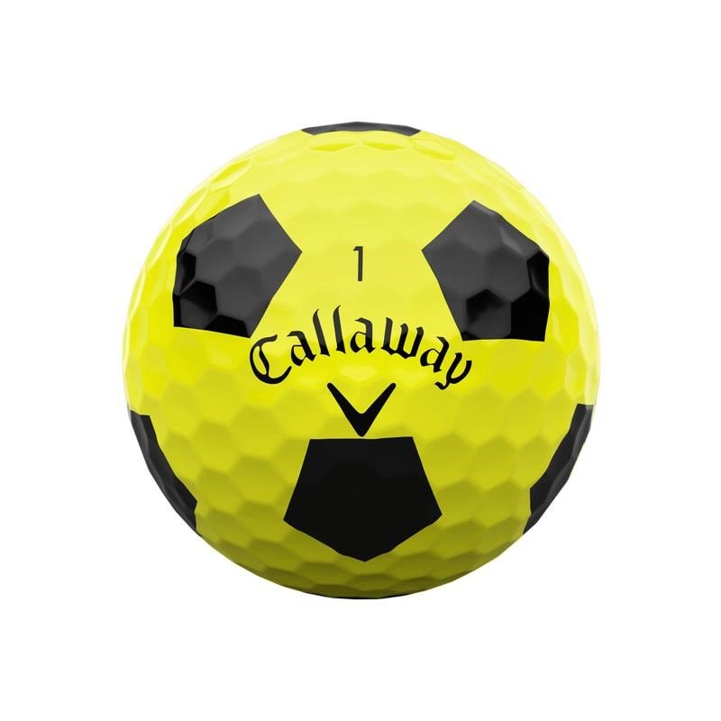 Callaway ERC Soft Truvis Yellow Golfbälle, gelb