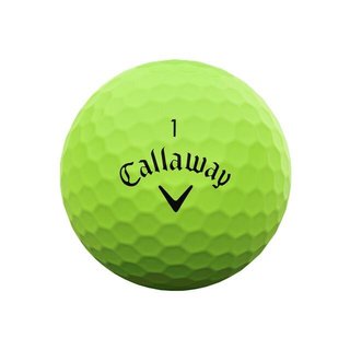 Callaway Supersoft Golfbälle, grün