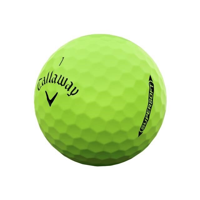 Callaway Supersoft Golfbälle, grün