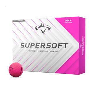 Callaway Supersoft Golfbälle, rosa