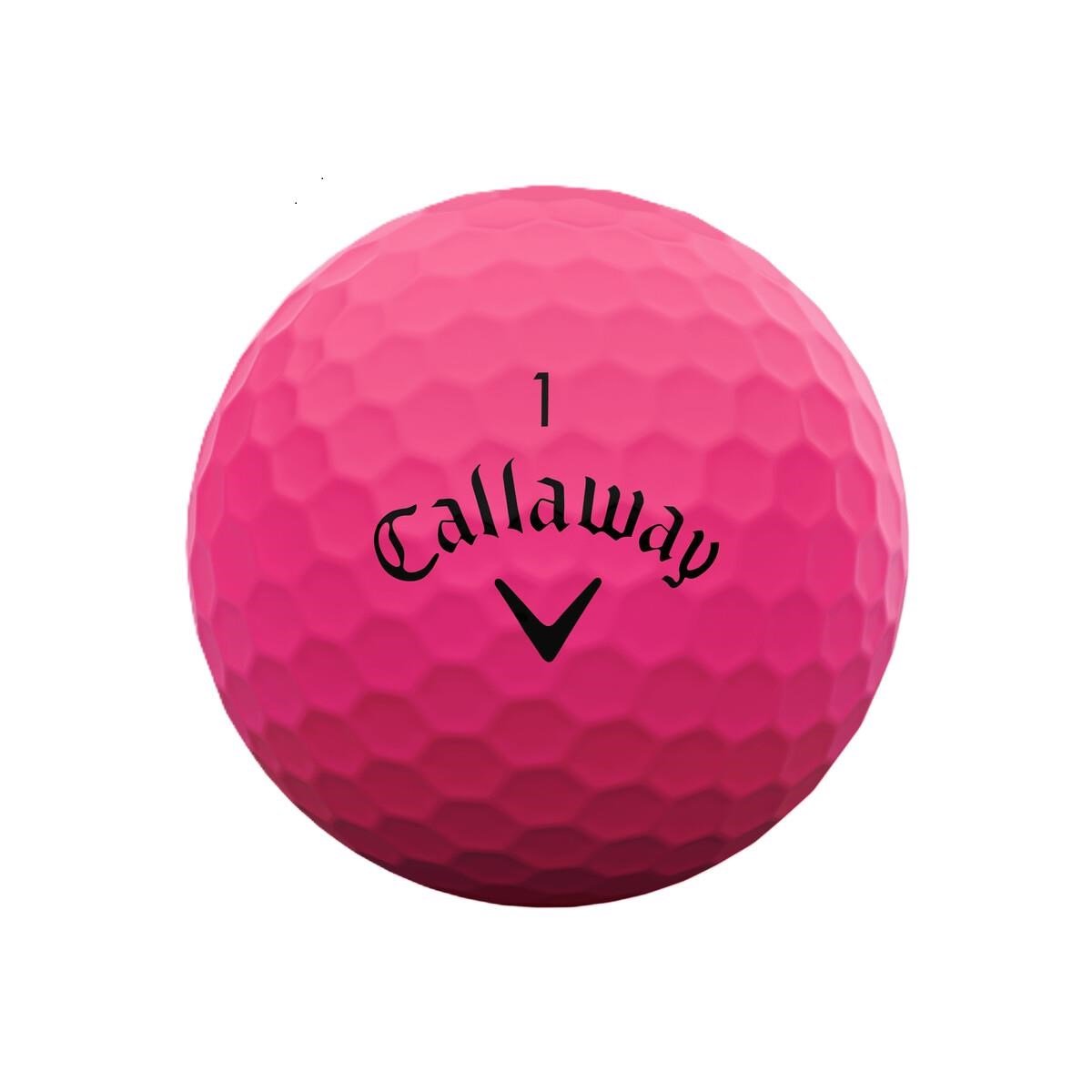 Callaway Supersoft Golfbälle, rosa