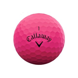 Callaway Supersoft Golfbälle, rosa