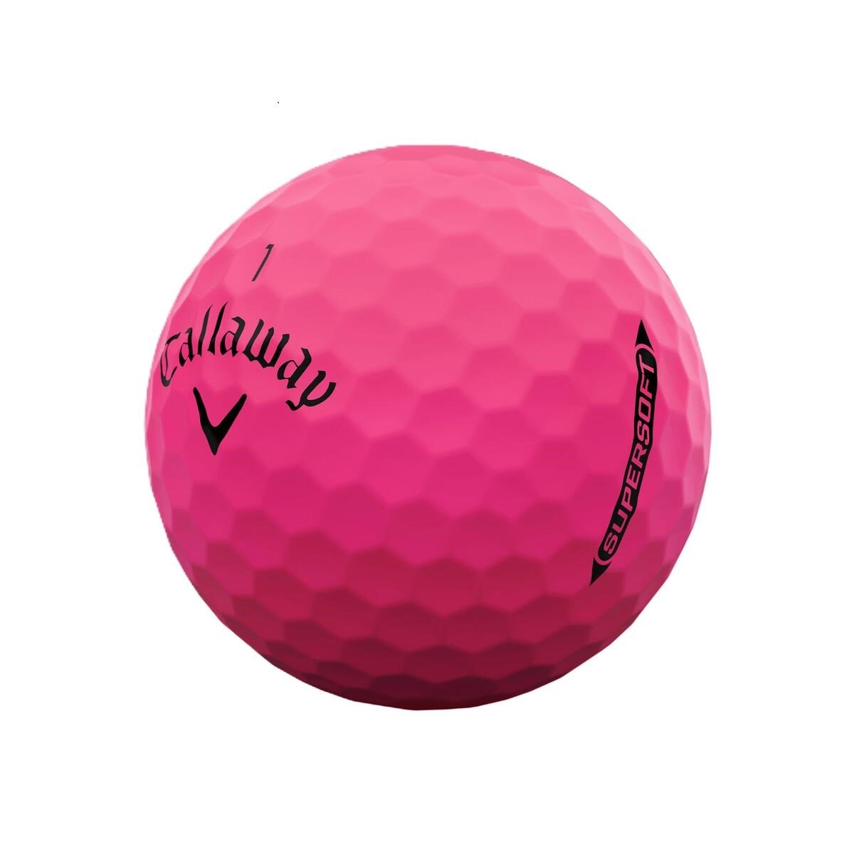 Callaway Supersoft Golfbälle, rosa