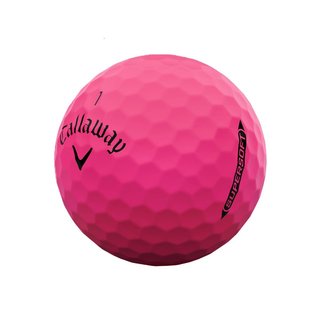 Callaway Supersoft Golfbälle, rosa