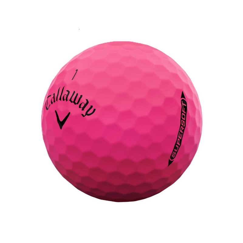 Callaway Supersoft Golfbälle, rosa