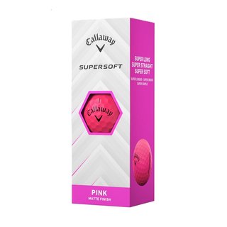 Callaway Supersoft Golfbälle, rosa